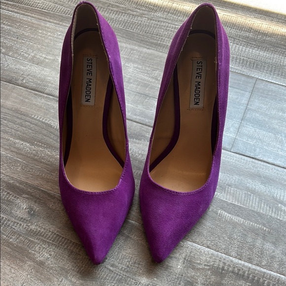 Steve Madden Purple Adella Women's Heels - Picture 1 of 6
